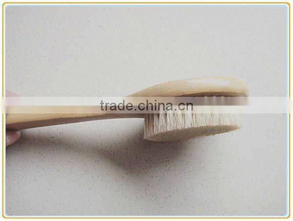 2013 professional long handle wooden handle bath brush for man