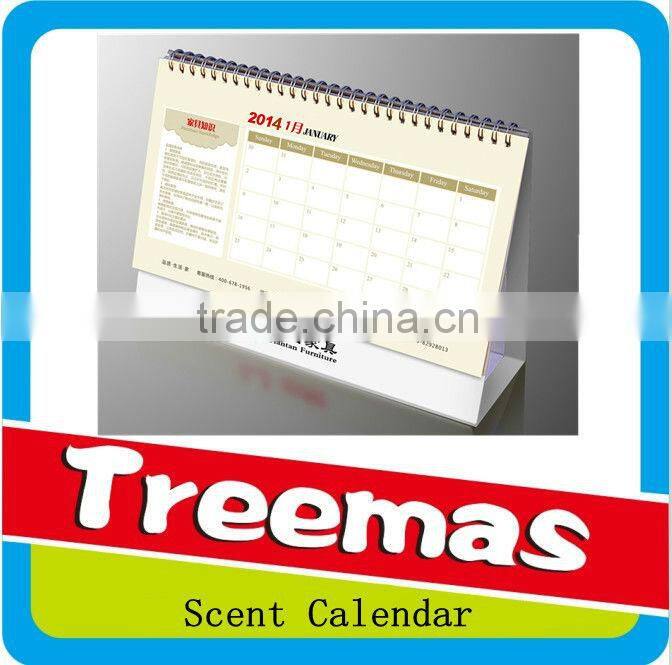 Custom shape and custom scent islamic calendar 2015 J006