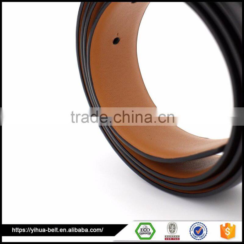 China manufacture custom formal high quality mans leather belt