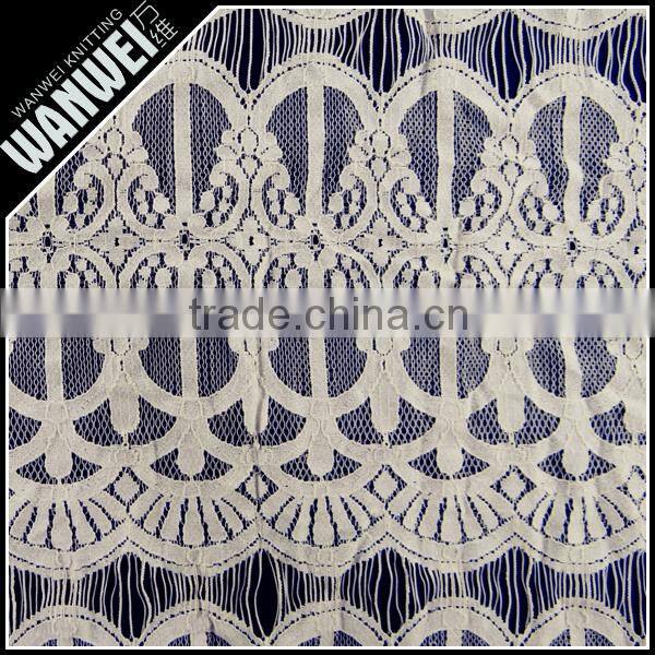 6 Discount Hot Sales High Quality Stylish Flower Pattern Polyamide Elastic Restonic for Woman's Dress 7052