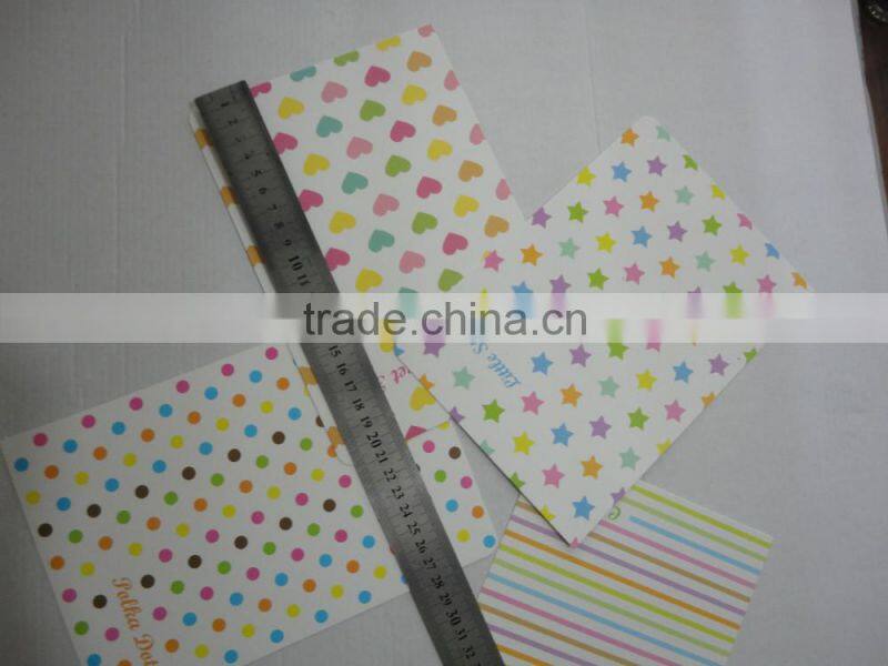full color printing cardboard paper pad