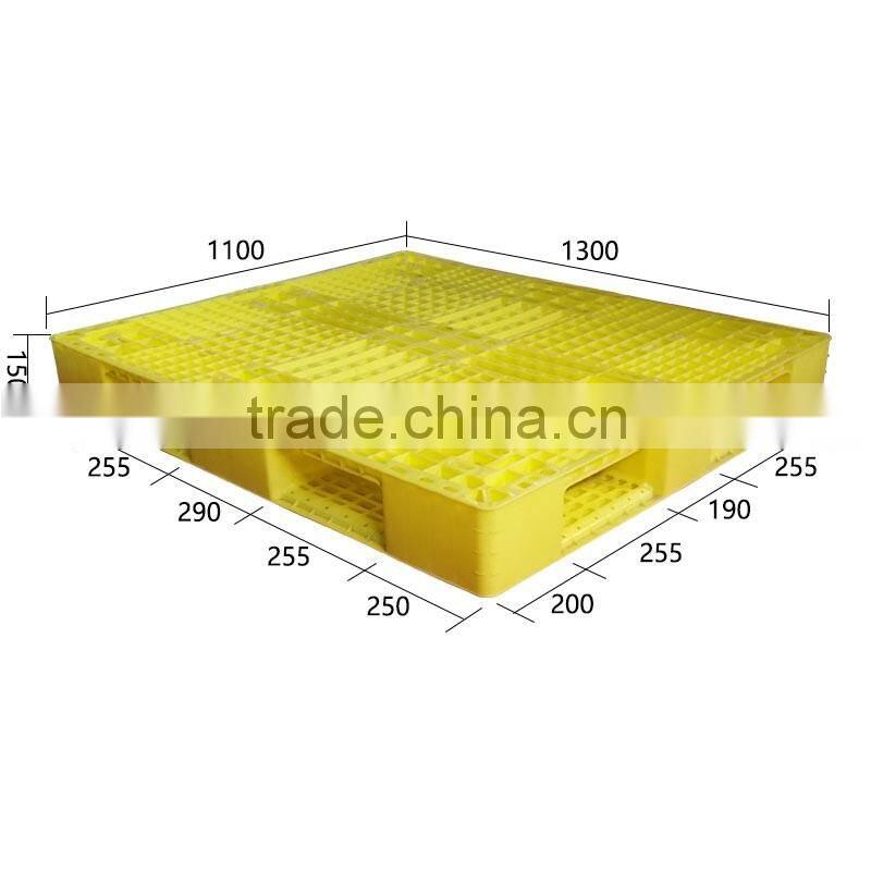 1300X1100X150mm Transportation and wrapping plastic ventilation pallet