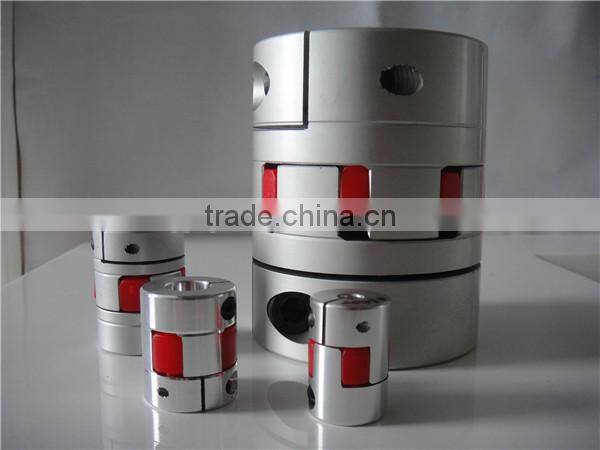 High quality jaw coupling, flexible coupling with elastomer D80 L114