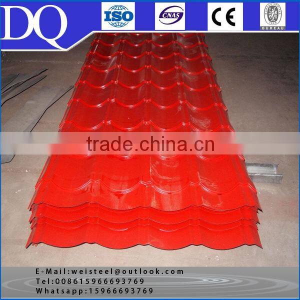 roofing underlayment metal roof tile AluZinc Material Metal Roofing Tiles