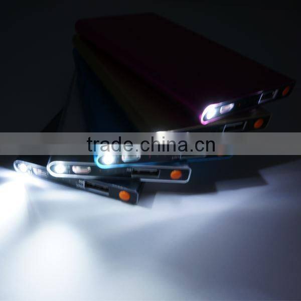 Fashion Custom portable power bank 10000 mah with full capacity