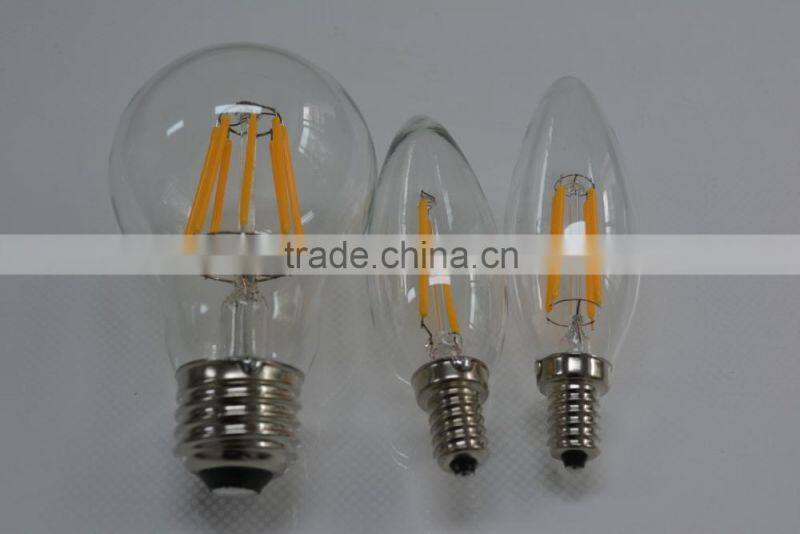 2w led filament bulb energy saving edison bulb candle
