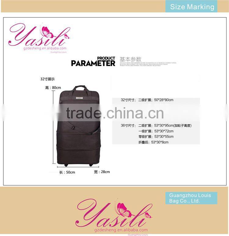 2014 Hot sale!!!folding shopping trolley bag