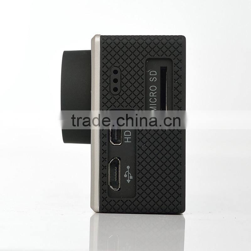 2016 New Ultra HD 4K Video Action Camera 170 degrees 4k outdoor smart camera