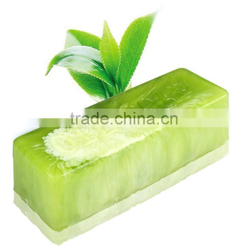 New Natural Plant Double-effect Green Tea And Milk Handmade Soaps
