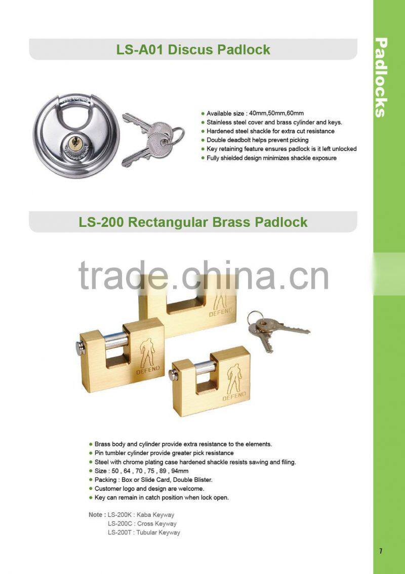 High quality fancy manufacturer sale key brass lock