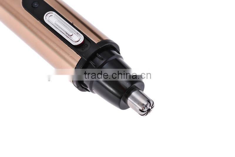 High quality NIKAI manual mini electric nose hair trimmer