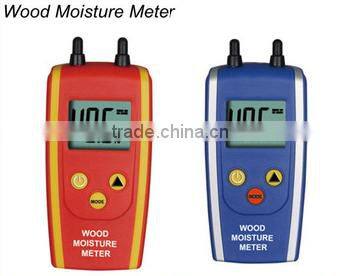 2 pin steel probe Digital wood moisture meter with LCD display for testing moisture