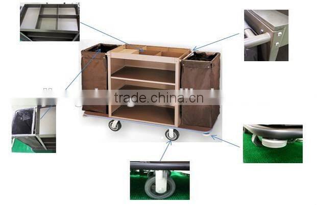 Hotel Cleaning Housekeeping Cart JC-TC35