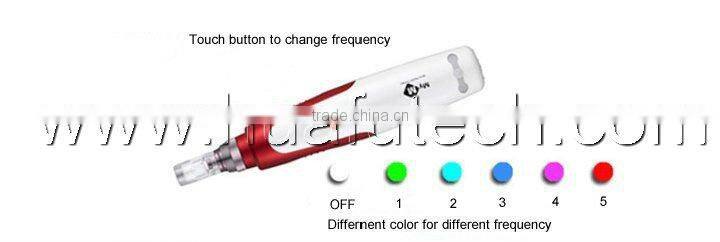 Huafu 2016! best selling Derma Stamp Electric Pen MicroNeedle Therapy
