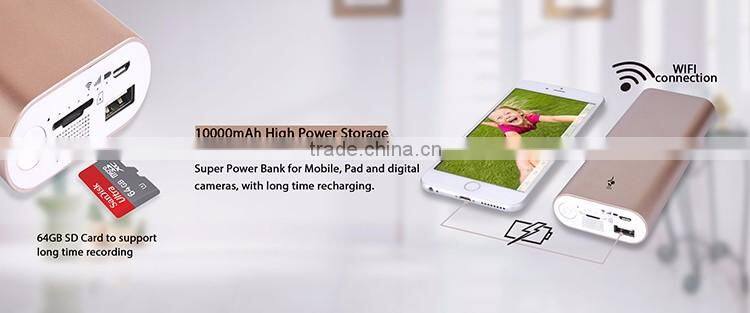 Multifunction slim size 10000mAh power bank for smart phone