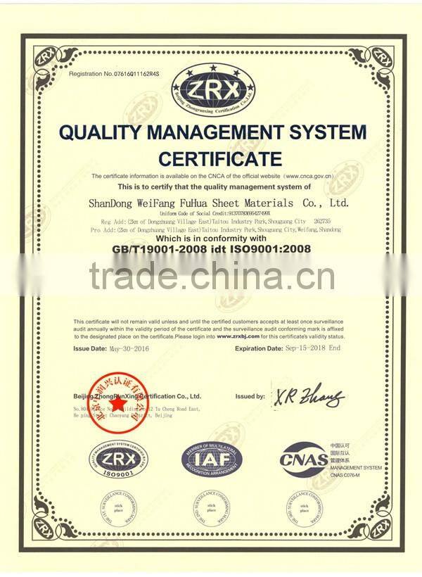 Environmental friendly PP+PE+PP 3 layers waterproofing and breathable membrane