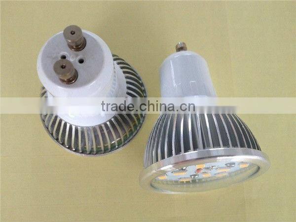 GU10 Led 5W 85-265V AC 5630 Led 10 SMD 450lm Spotlights GU10
