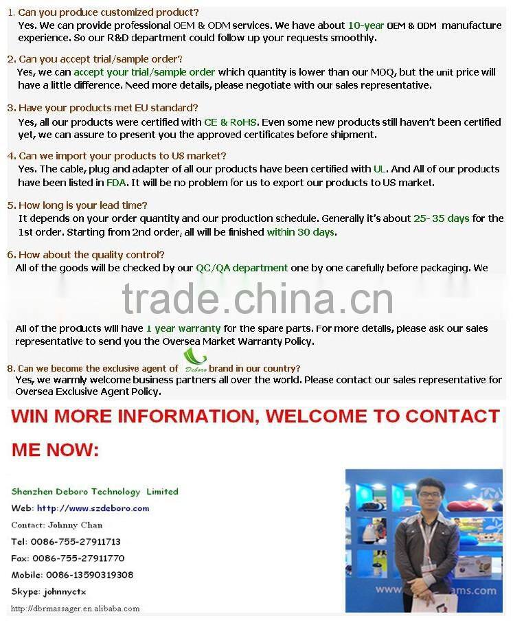 2016 Manual Plastic Roller Neck Massager DBR-113