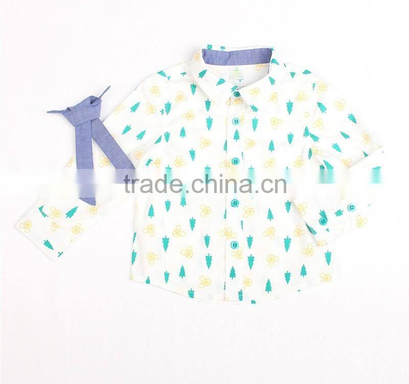 lovely allover printing softtextilekids cartoon shirt