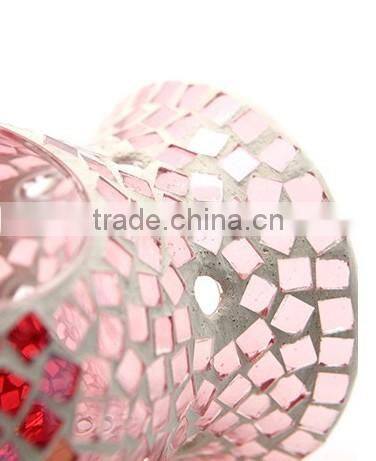 Beautiful Mosaic Glass Incense Burner/Candle Holder