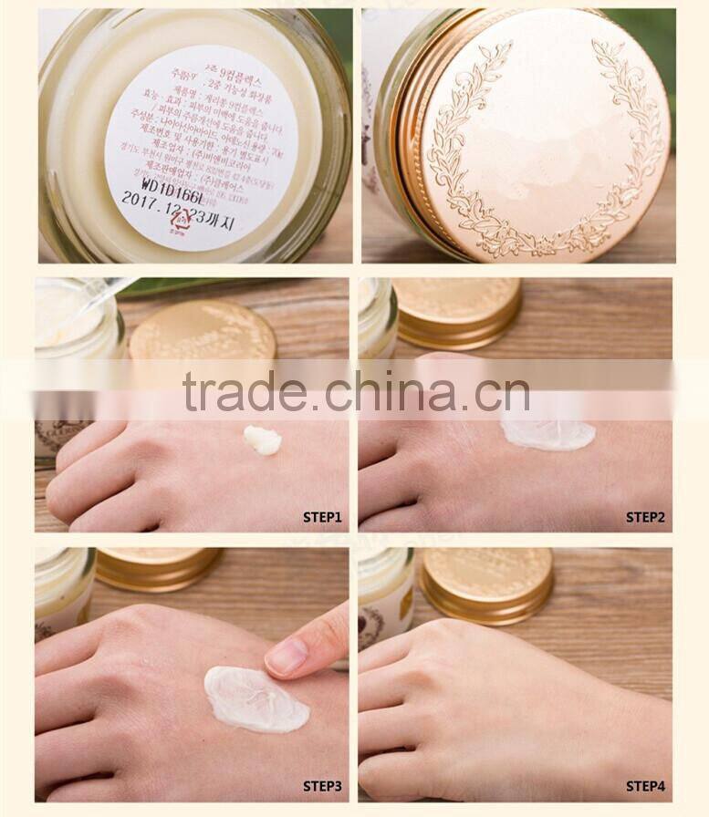 Hot Sale Skin Care Natural Whitening Moisturizing Face Beauty Cream, Horse Oil Cream
