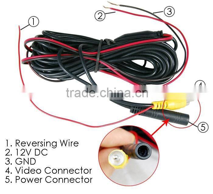 Wholesale Car Rearview Camera for Universal cars,Car Back Camera Free Shipping,IR weathproof 170 Degree Universal camera