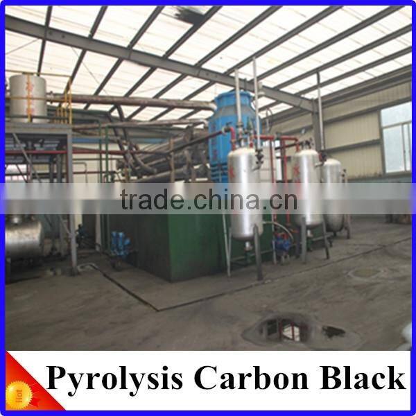 Pyrolysis carbon Black produce from Recycling tires without any iron and steel wire