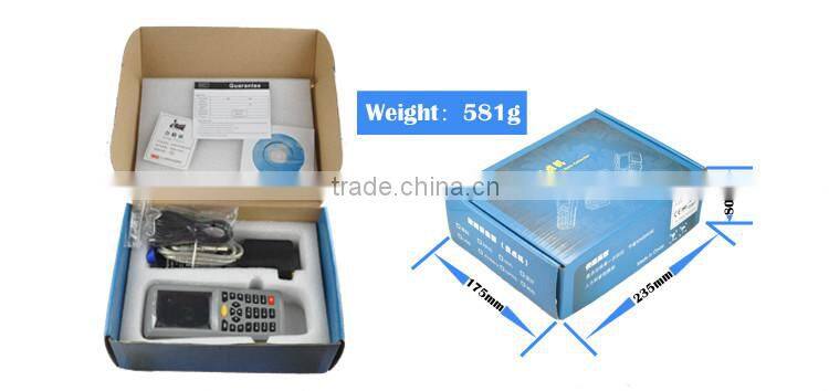 laser head barcode scanner with printer wireless winCE RFID /wifi/GPS/camera/