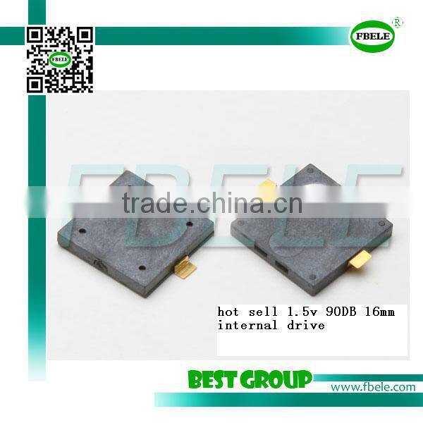 hot sell 1.5v 90DB 16mm internal drive SMT1625