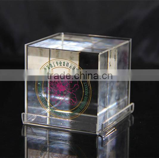 business gift crystal cube