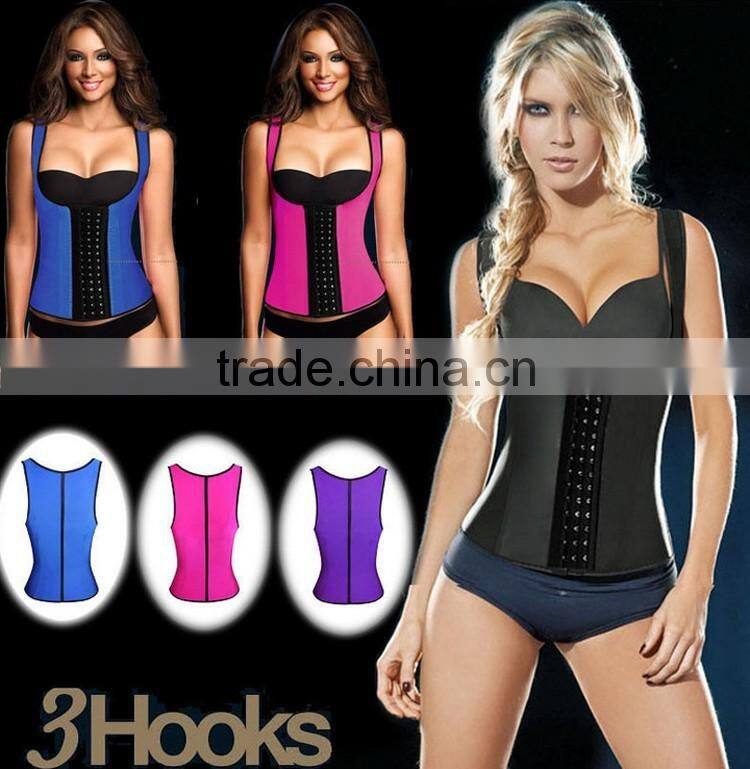 Men and Women Body Shaper Plus Size Corsets Latex Waist Cincher Waist Trainer Training Corsets Sexy Vest Corselet Bustiers