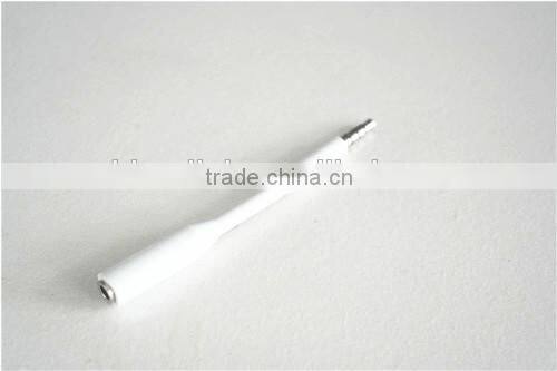 Aux Stereo 3 Ring Gold Plated 3.5mm Male to 3.5mm Female black color