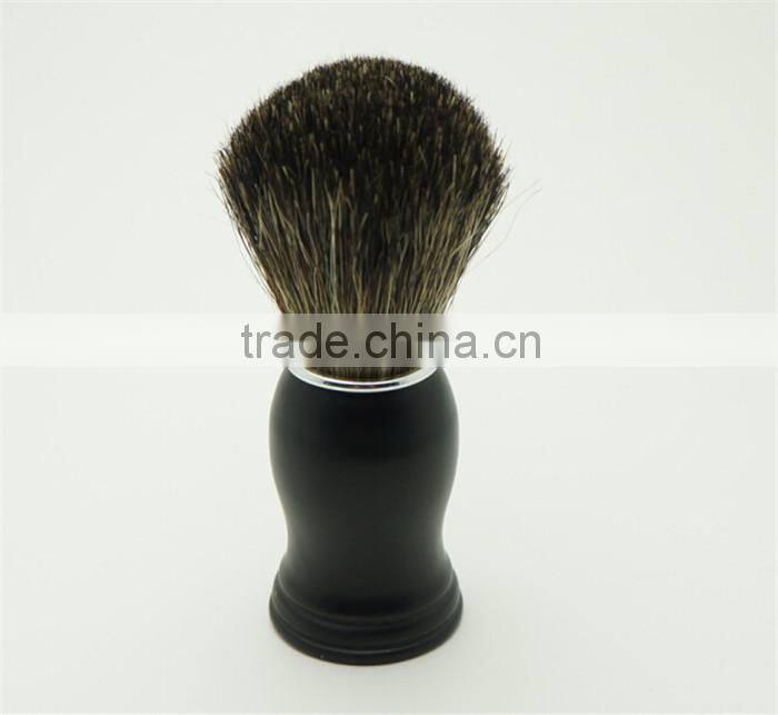 Free Sample Black Beard Brush Badger Shaving Brush with Shaving Razor for Man