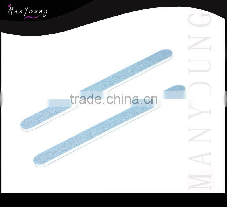 Hot sale manicure kit blue color sand paper nail file