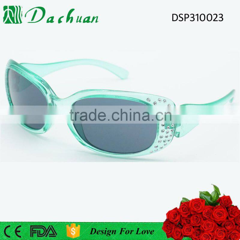 Italy design high quality new fashion children sun glasses for girl EN71 UV400