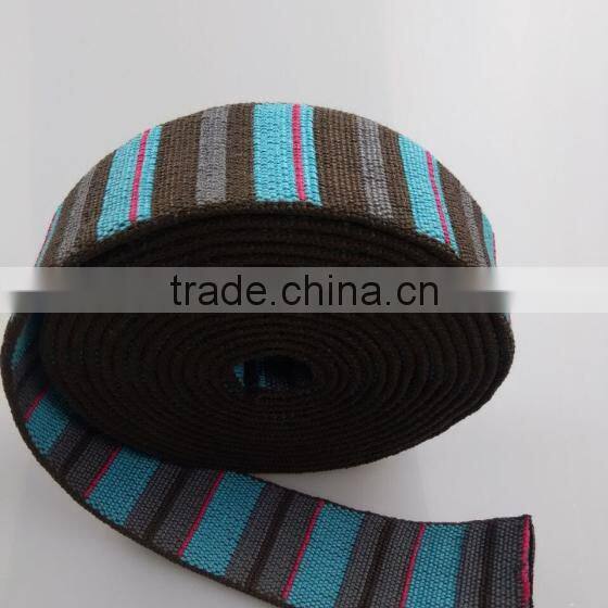 Wholesale jacquard ribbon polyester webbing strap
