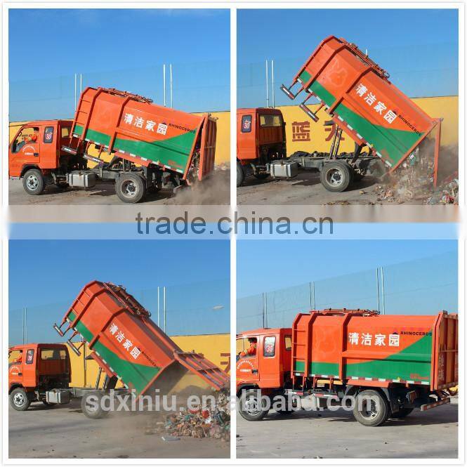 small garbage truck
