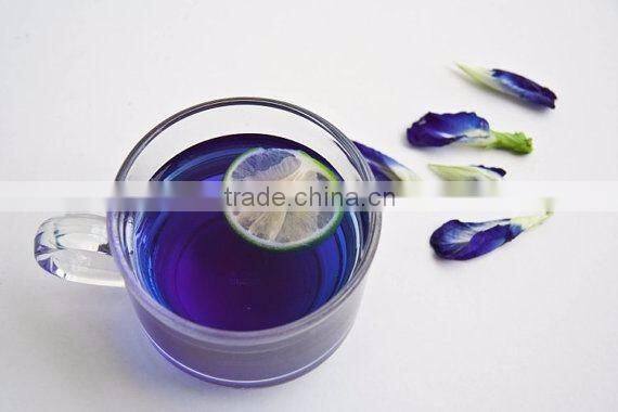 100% Herbal Butterfly Pea flower Tea Indian Bulk Exporters
