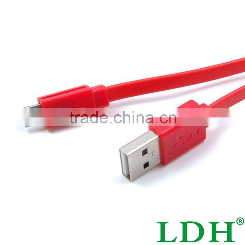 2015 New design TPE charging retractable usb cable reel usb retractable cable for android