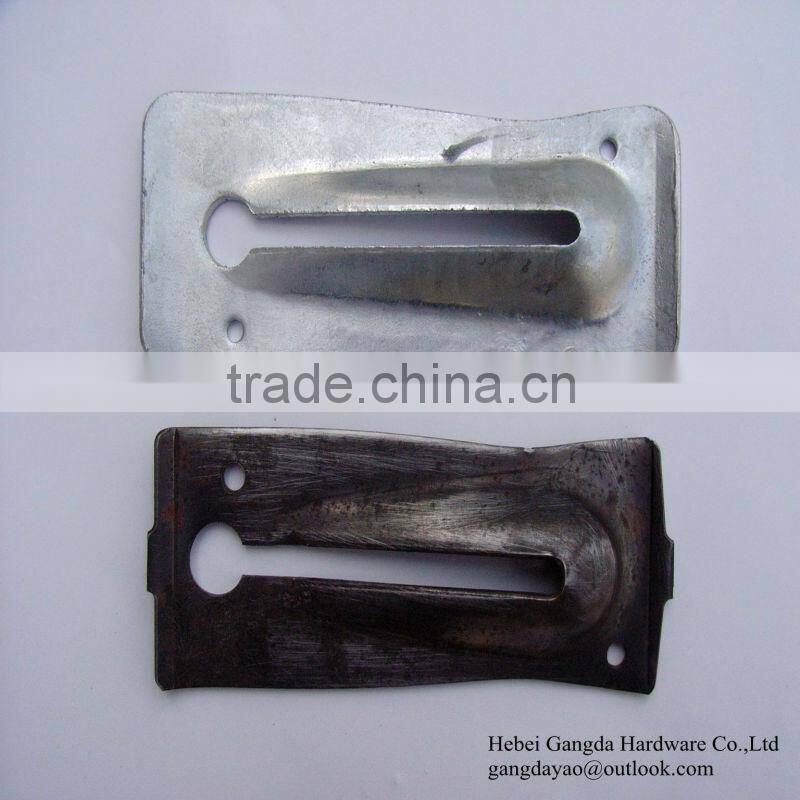 snap tie wedge of plywood form accessories