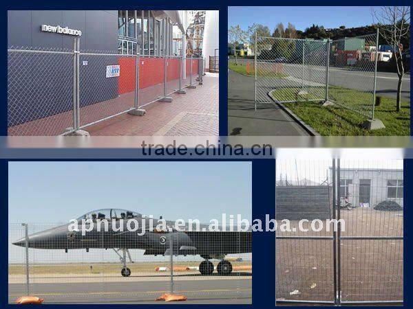 Anping Nuojia Galvanized Temporary Fencing(factory price,ISO9001:2008)