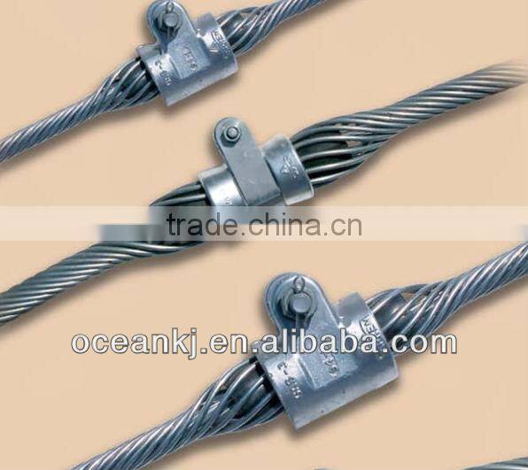 suspension set for ADSS cable span400-600m(two armor rod)