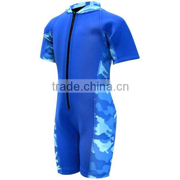 2014 fashion and top design diving suit for kids