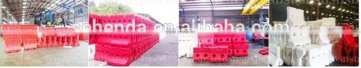 plastic blow moulding machine for road barricade