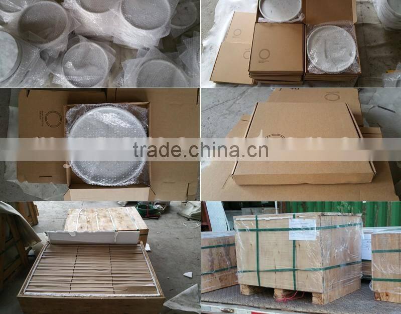 Luxury italy carrara white square marble tray