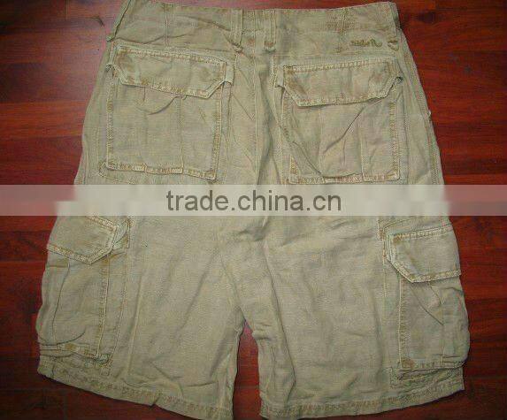 2015 plain cotton linen fabric for pants