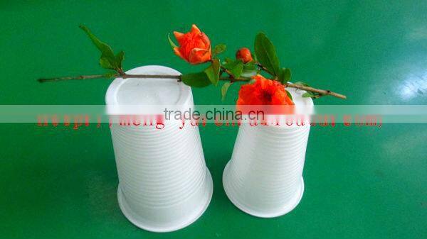 disposable eco-friendly white plastic beverage cup