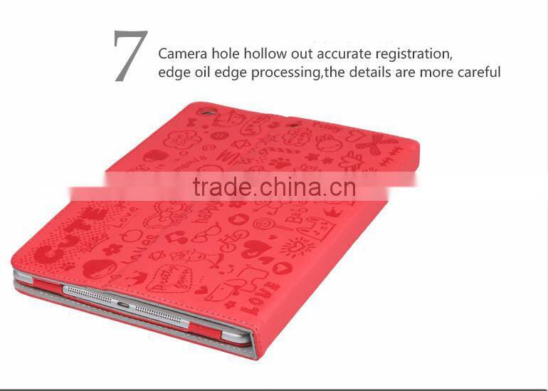 Modern Stylish water cases smart cover case for ipad air 2