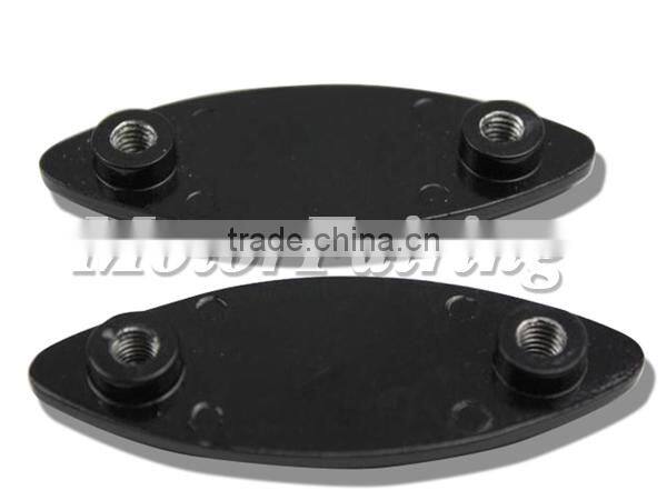 Mirror Base Plates for Kawasaki Ninja ZX-12R ZX12R ZX 12R 2000-2006 Black MT222-007