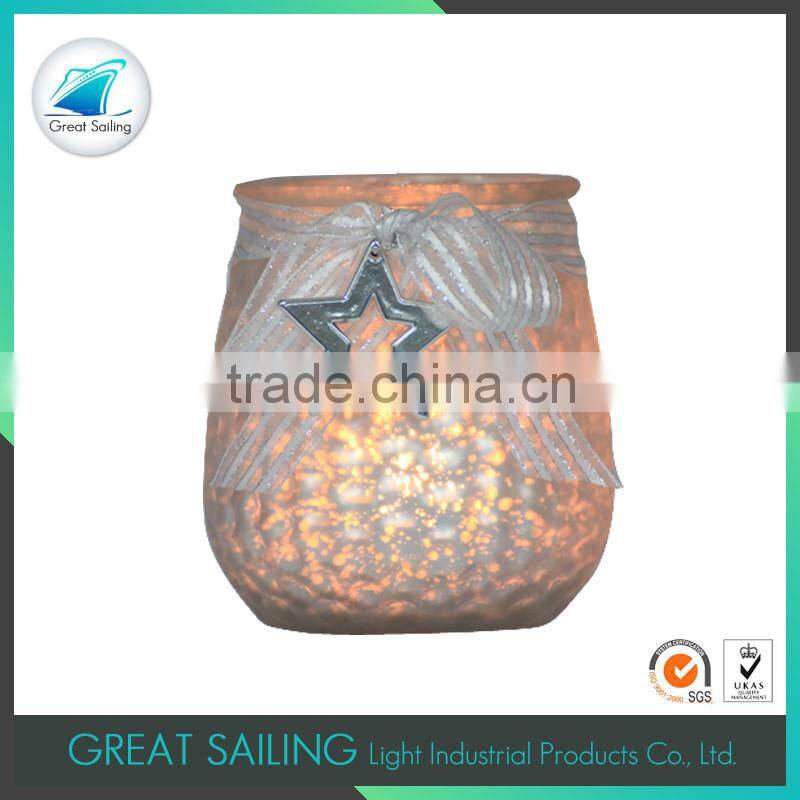 china manufacturer glass bubble candle holder